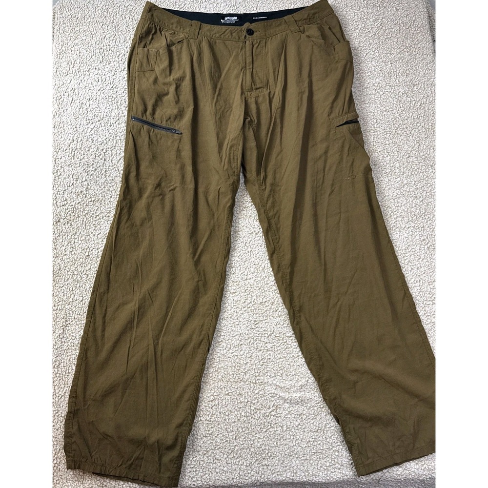 Off The Grid Trailblazer Pro Pants Mens 38x36 Coyote Brown Hiking Outdoor